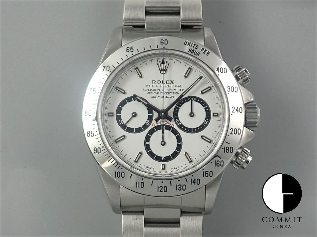 ロレックス デイトナ エルプリメロ Ref.16520 ステンレススチール ホワイト文字盤