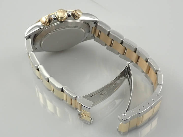 Rolex Daytona El Primero Ref. 16523 Stainless Steel/Yellow Gold Black Dial