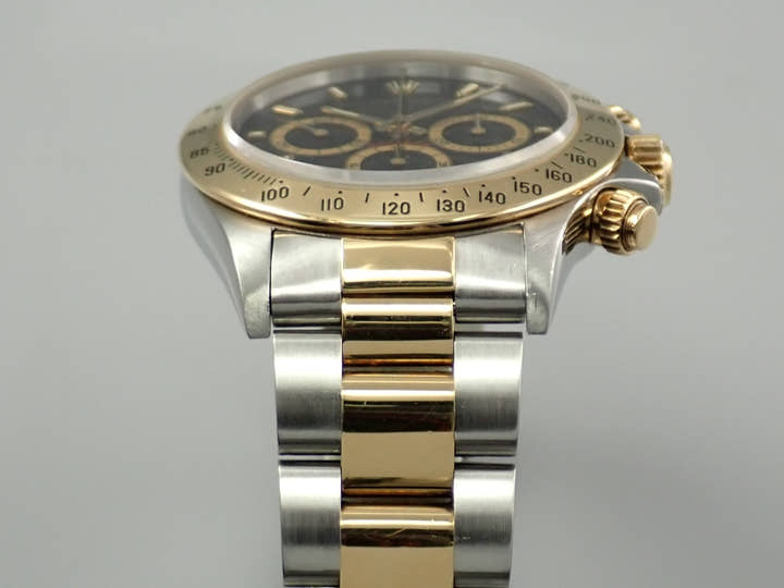 Rolex Daytona El Primero Ref. 16523 Stainless Steel/Yellow Gold Black Dial