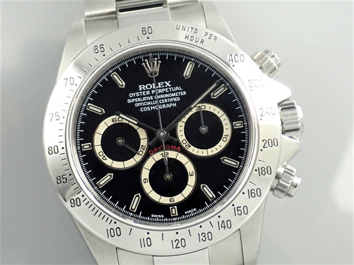 ロレックス デイトナ エルプリメロ Ref.16520 ステンレススチール ブラック文字盤