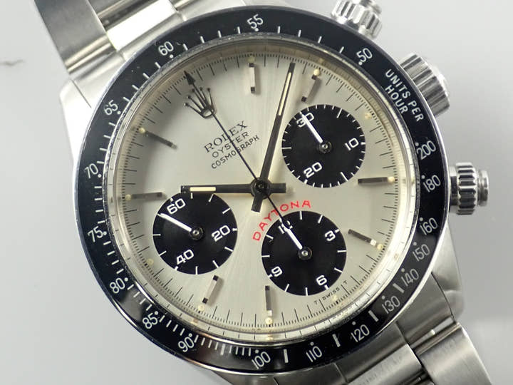 ロレックス デイトナ Ref.6263 ステンレススチール シルバー文字盤