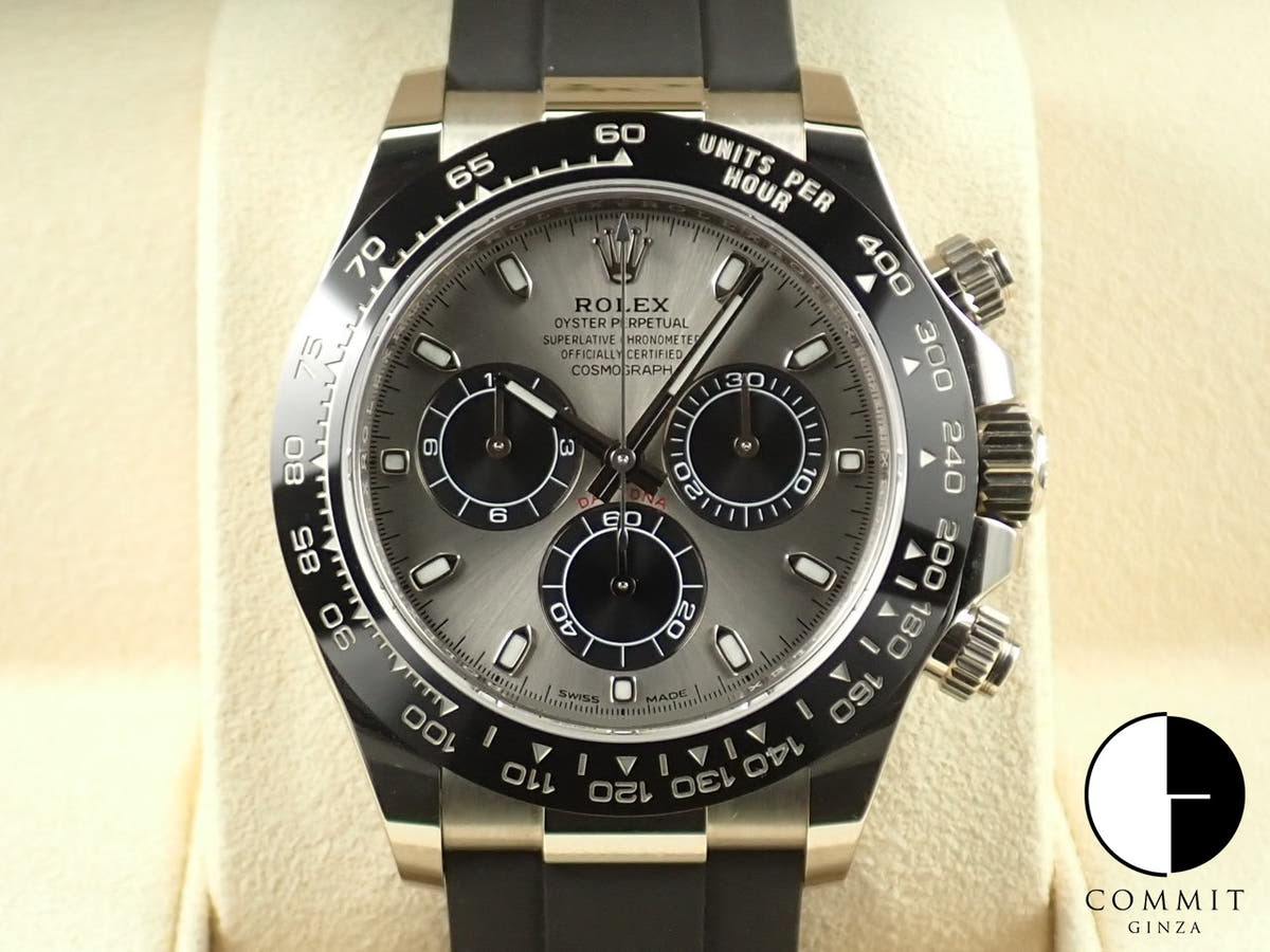 ロレックス デイトナ Ref.116519LN ホワイトゴールド スチールxブラック文字盤