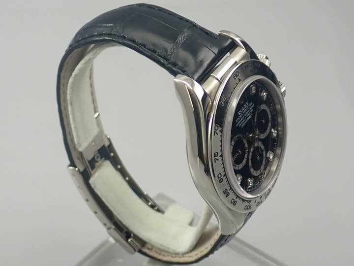 ロレックス デイトナ エルプリメロ Ref.16519G ホワイトゴールド ブラック文字盤