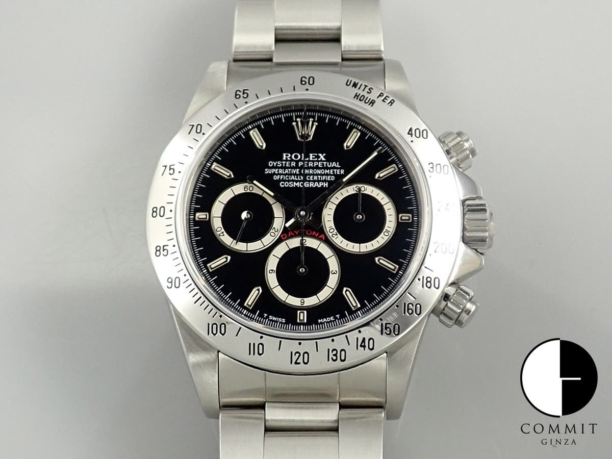 ロレックス デイトナ エルプリメロ Ref.16520 ステンレススチール ブラック文字盤