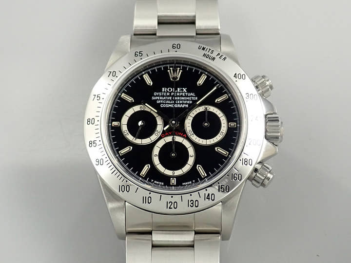 ロレックス デイトナ エルプリメロ Ref.16520 ステンレススチール ブラック文字盤