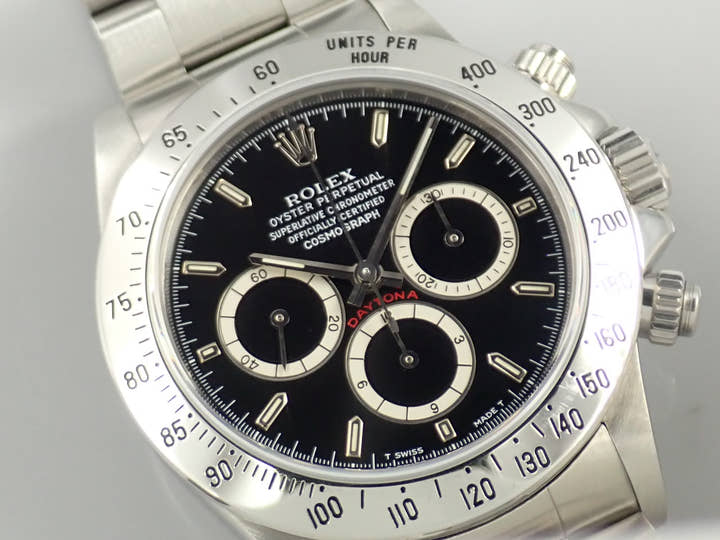 ロレックス デイトナ エルプリメロ Ref.16520 ステンレススチール ブラック文字盤