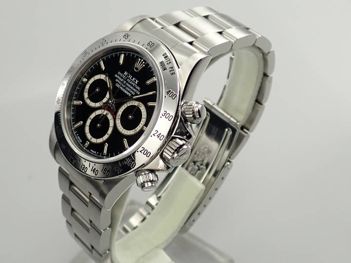 ロレックス デイトナ エルプリメロ Ref.16520 ステンレススチール ブラック文字盤