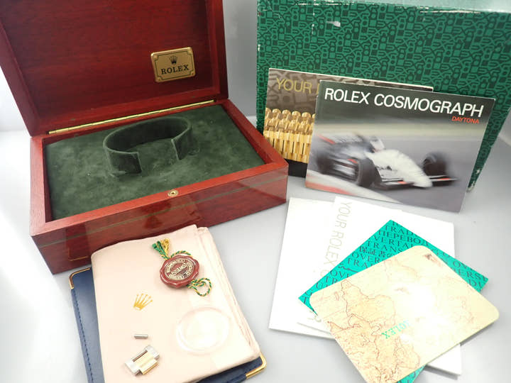 Rolex Daytona El Primero Ref. 16523 Stainless Steel/Yellow Gold White Dial