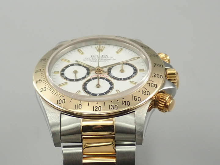Rolex Daytona El Primero Ref. 16523 Stainless Steel/Yellow Gold White Dial