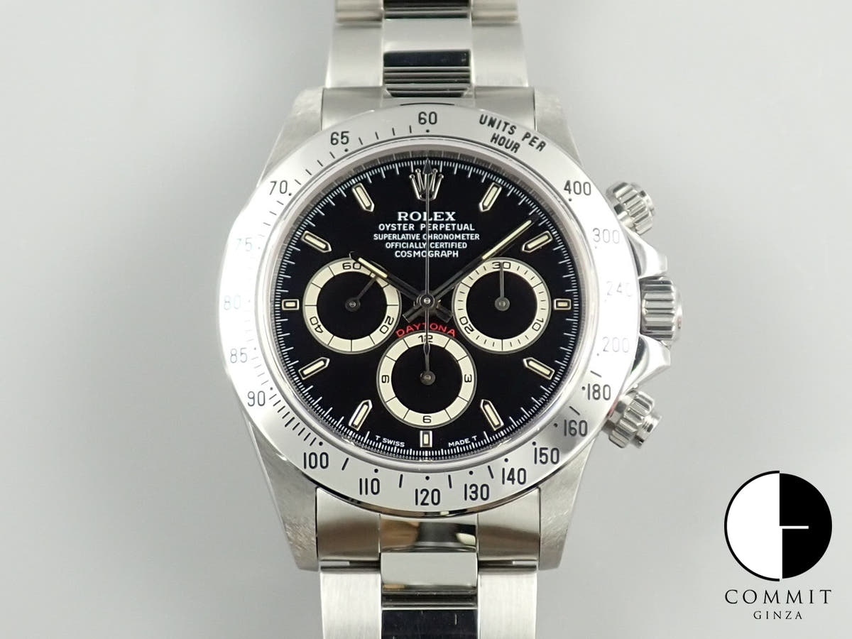 ロレックス デイトナ エルプリメロ Ref.16520 ステンレススチール ブラック文字盤
