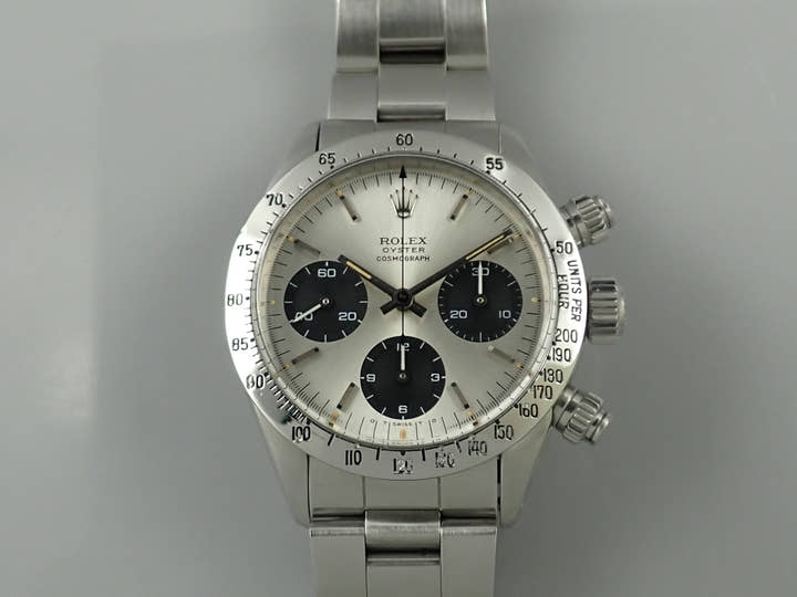 ロレックス デイトナ Ref.6265 ステンレススチール シルバー文字盤