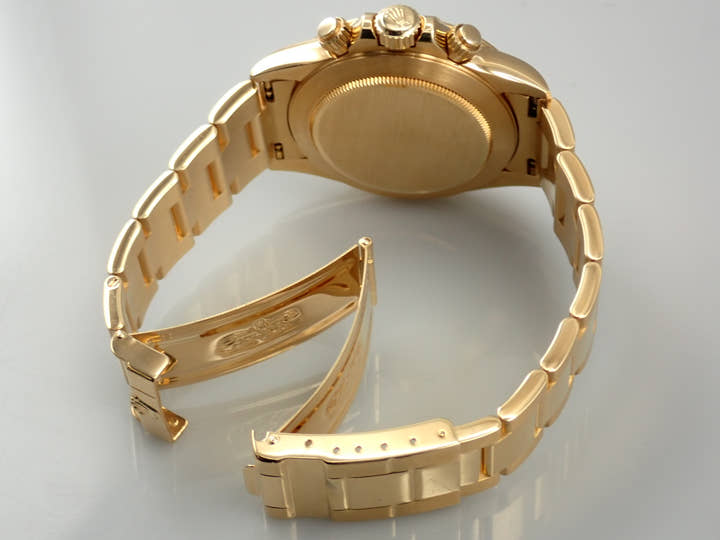 ロレックス デイトナ エルプリメロ Ref.16528 イエローゴールド ホワイト文字盤