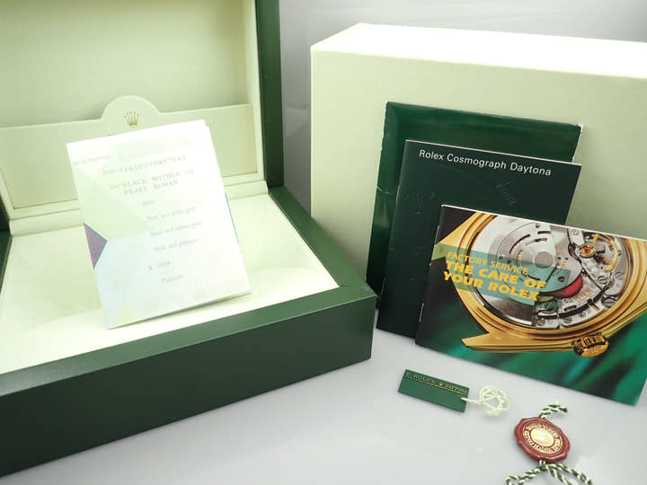 ロレックス デイトナ Ref.116509NR ホワイトゴールド ブラックシェル文字盤