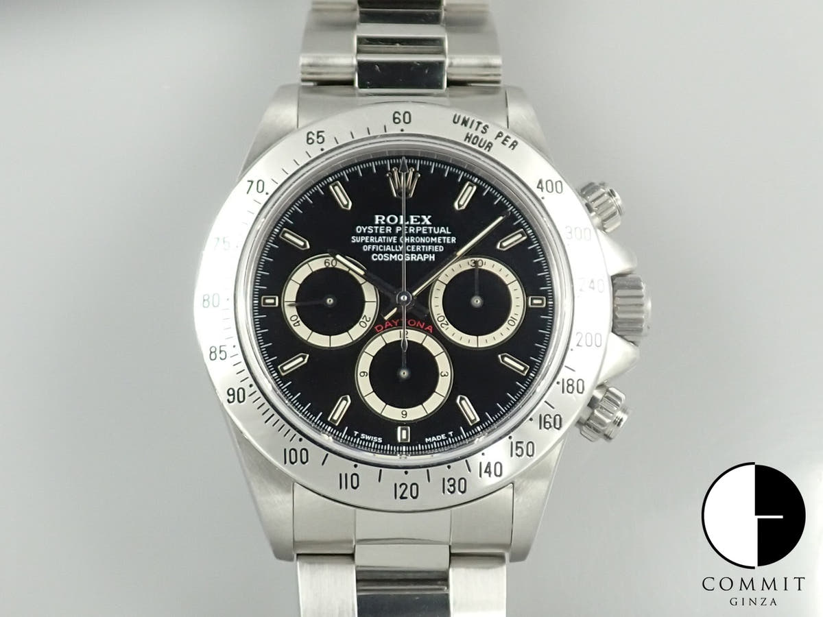Rolex Daytona El Primero Ref. 16520 Stainless Steel Black Dial