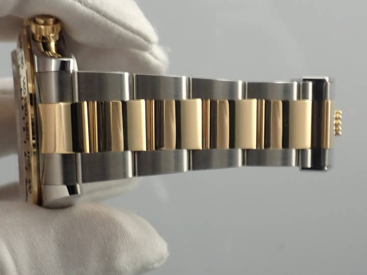 ロレックス デイトナ Ref.116503G ステンレススチール/イエローゴールド ブラックx8Pダイヤ文字盤