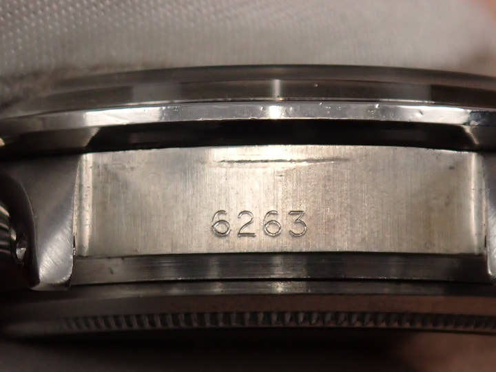 ロレックス デイトナ Ref.6263 ステンレススチール シルバー文字盤