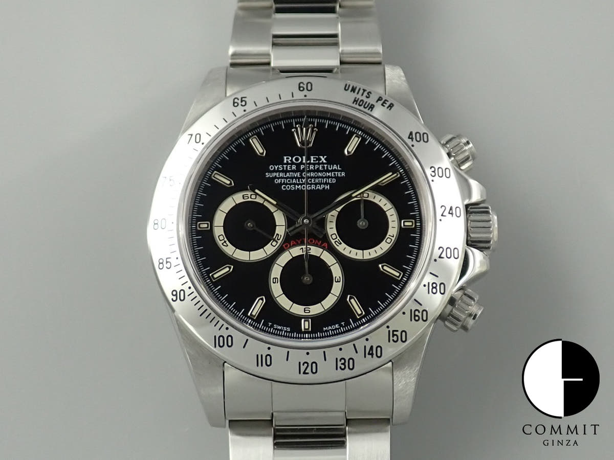 ロレックス デイトナ エルプリメロ Ref.16520 ステンレススチール ブラック文字盤