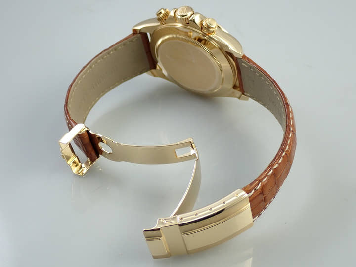 ロレックス デイトナ エルプリメロ Ref.16518NA イエローゴールド ホワイトシェル文字盤