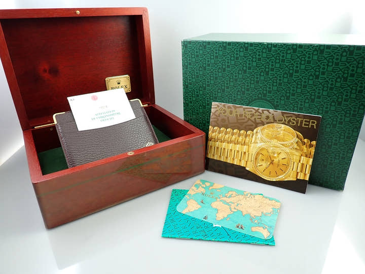 ロレックス デイトナ エルプリメロ Ref.16518NA イエローゴールド ホワイトシェル文字盤