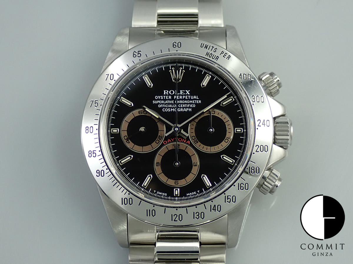 ロレックス デイトナ エルプリメロ Ref.16520 ステンレススチール ブラック文字盤