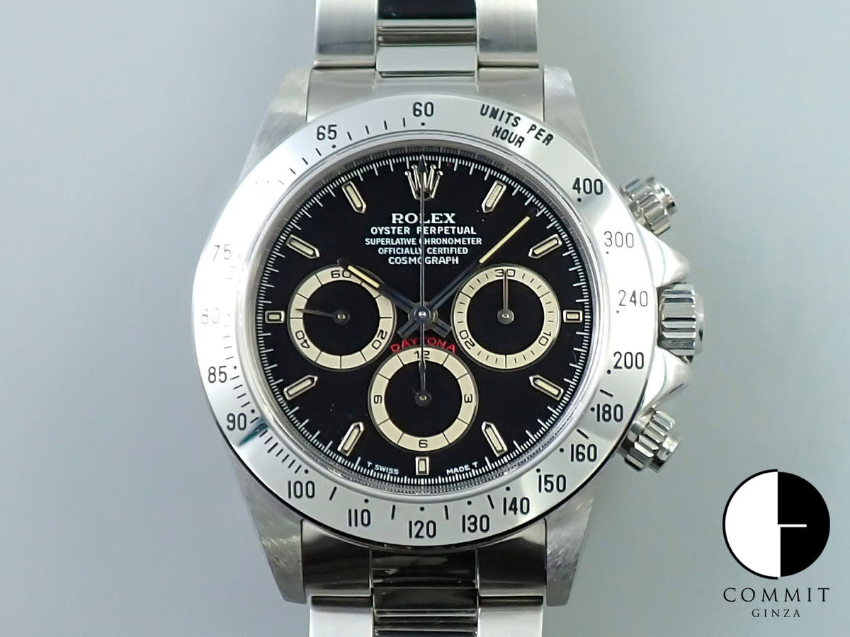 ロレックス デイトナ エルプリメロ Ref.16520 ステンレススチール ブラック文字盤