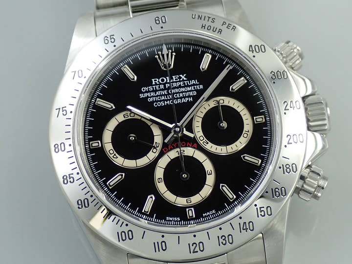 ロレックス デイトナ エルプリメロ Ref.16520 ステンレススチール ブラック文字盤