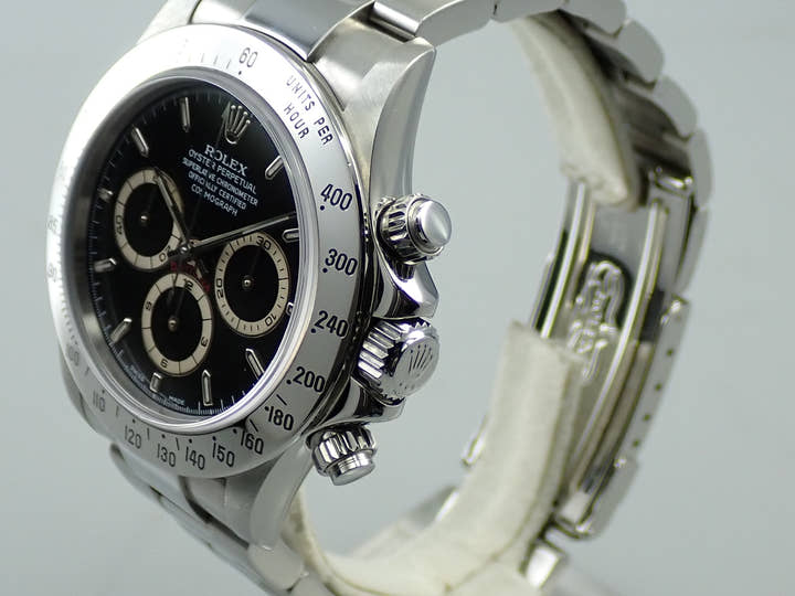 ロレックス デイトナ エルプリメロ Ref.16520 ステンレススチール ブラック文字盤