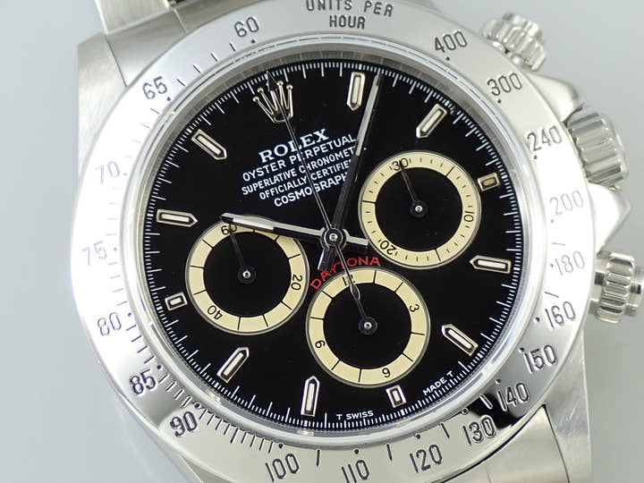 ロレックス デイトナ エルプリメロ Ref.16520 ステンレススチール ブラック文字盤