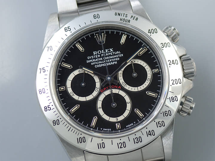 ロレックス デイトナ エルプリメロ Ref.16520 ステンレススチール ブラック文字盤