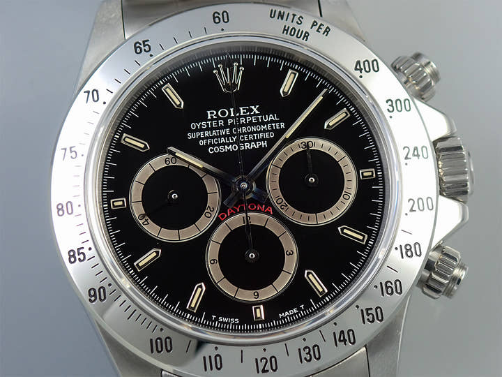 ロレックス デイトナ エルプリメロ Ref.16520 ステンレススチール ブラック文字盤