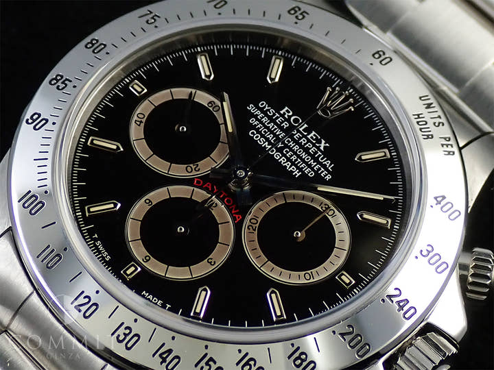 ロレックス デイトナ エルプリメロ Ref.16520 ステンレススチール ブラック文字盤