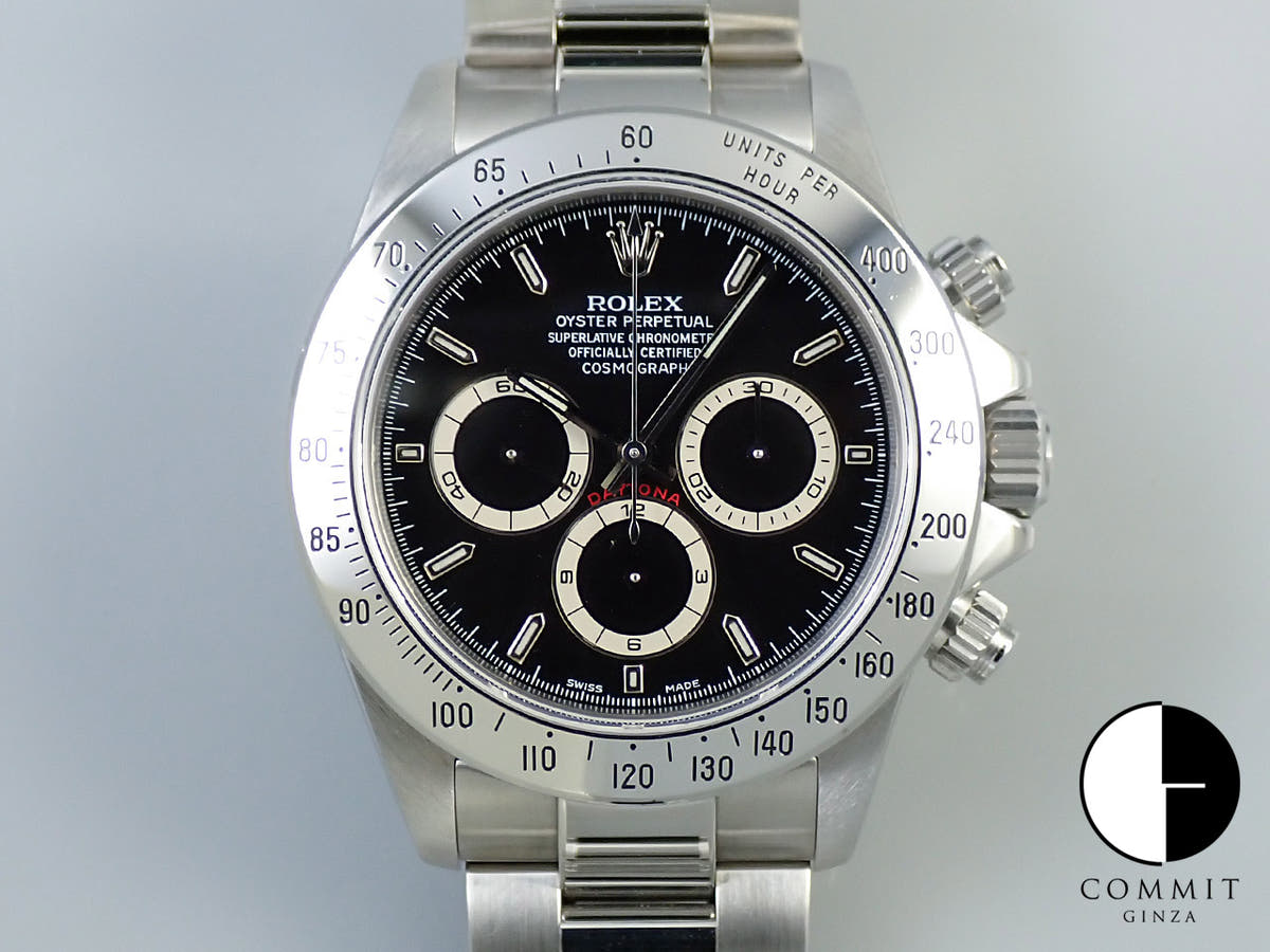 ロレックス デイトナ エルプリメロ Ref.16520 ステンレススチール ブラック文字盤