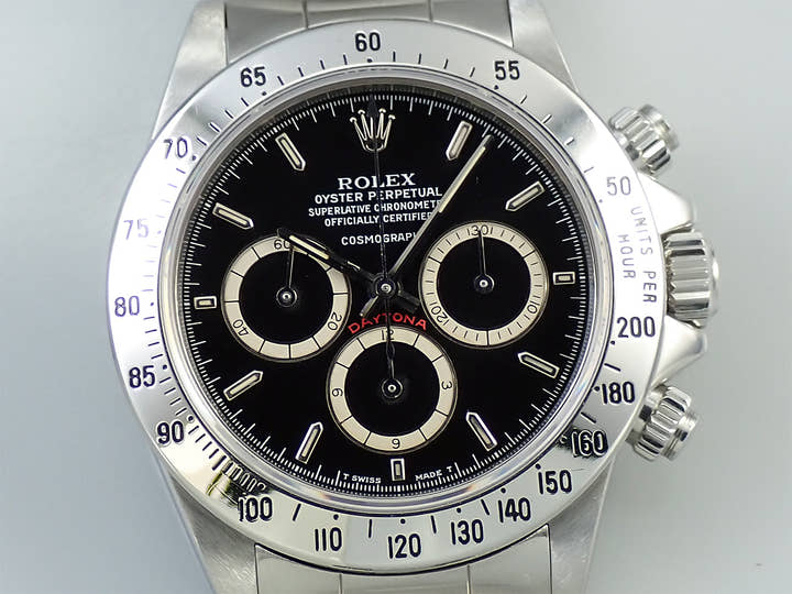ロレックス デイトナ エルプリメロ Ref.16520 ステンレススチール ブラック文字盤