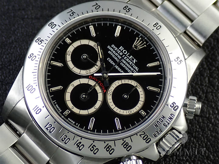 ロレックス デイトナ エルプリメロ Ref.16520 ステンレススチール ブラック文字盤