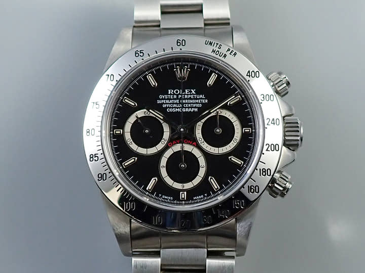 ロレックス デイトナ エルプリメロ Ref.16520 ステンレススチール ブラック文字盤