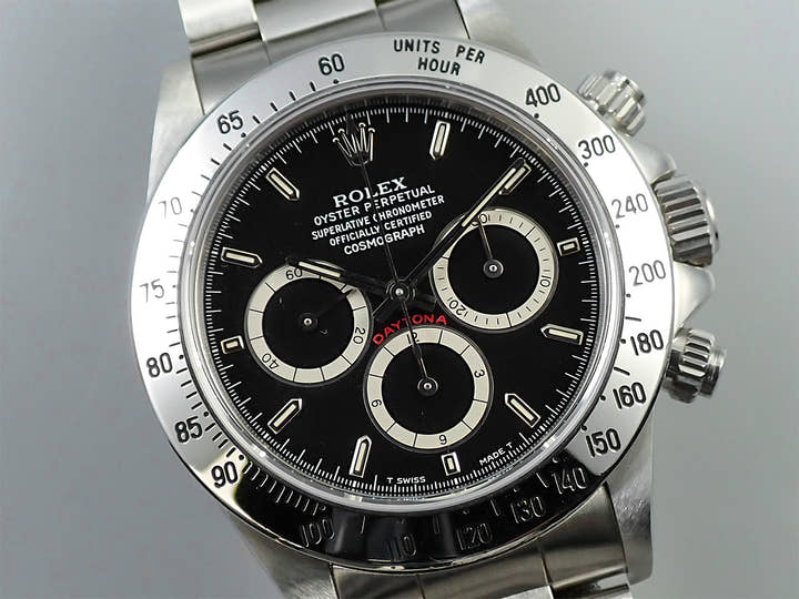 ロレックス デイトナ エルプリメロ Ref.16520 ステンレススチール ブラック文字盤