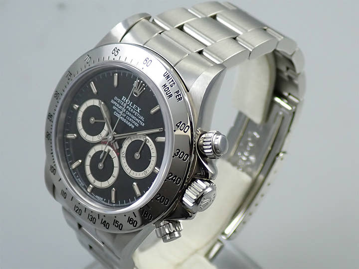 ロレックス デイトナ エルプリメロ Ref.16520 ステンレススチール ブラック文字盤