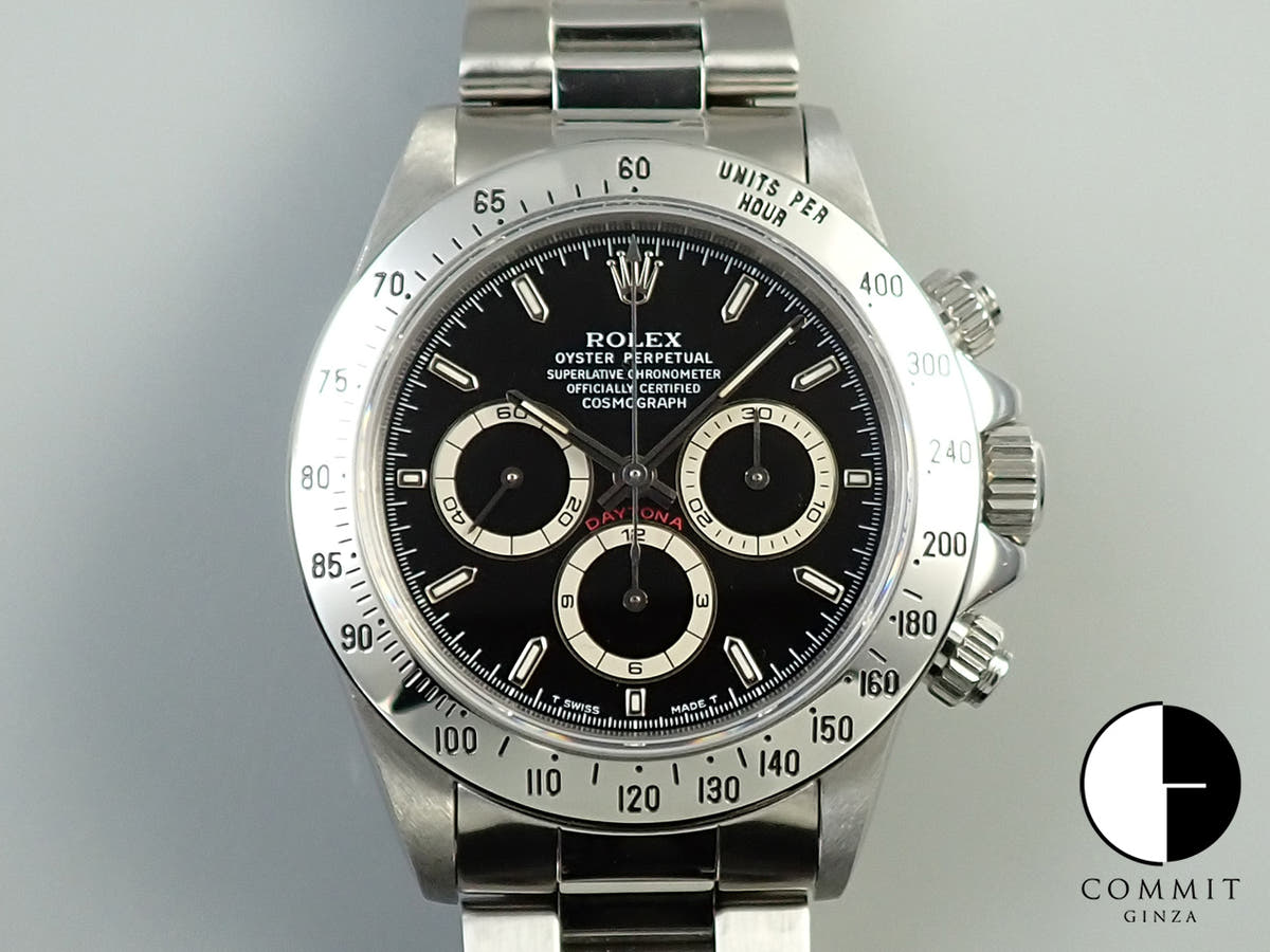 ロレックス デイトナ エルプリメロ Ref.16520 ステンレススチール ブラック文字盤