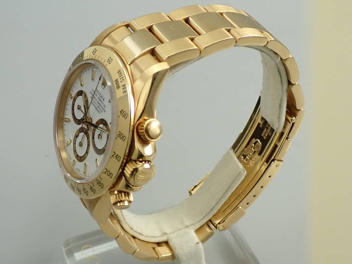 ロレックス デイトナ エルプリメロ Ref.16528 イエローゴールド ホワイト文字盤