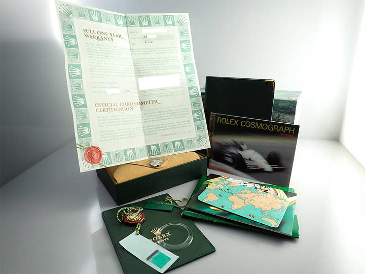 ロレックス デイトナ エルプリメロ Ref.16520 ステンレススチール ブラック文字盤