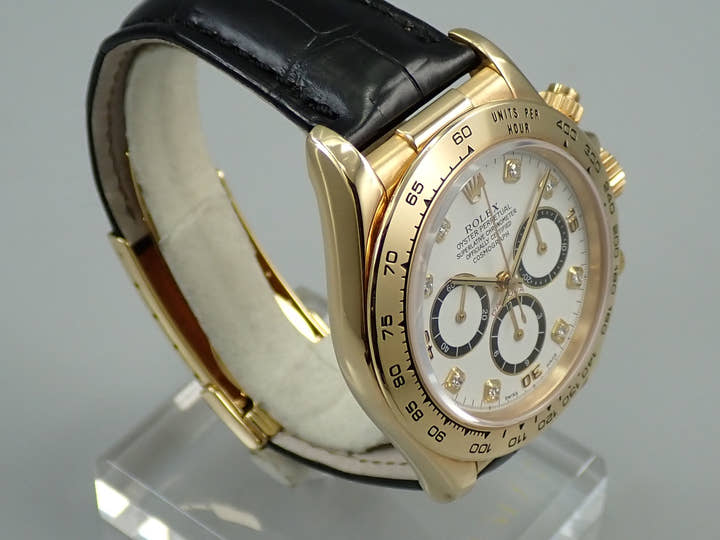Rolex Daytona El Primero Ref. 16518G Yellow Gold White Dial