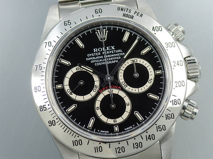 ロレックス デイトナ エルプリメロ Ref.16520 ステンレススチール ブラック文字盤