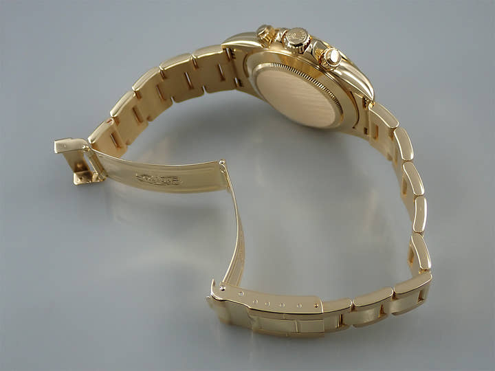 ロレックス デイトナ エルプリメロ Ref.16528 イエローゴールド シャンパン文字盤