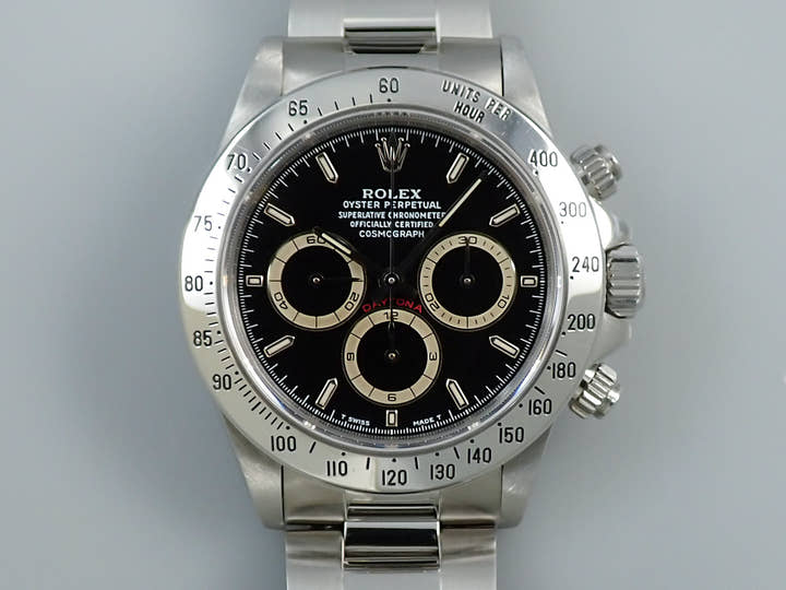 ロレックス デイトナ エルプリメロ Ref.16520 ステンレススチール ブラック文字盤