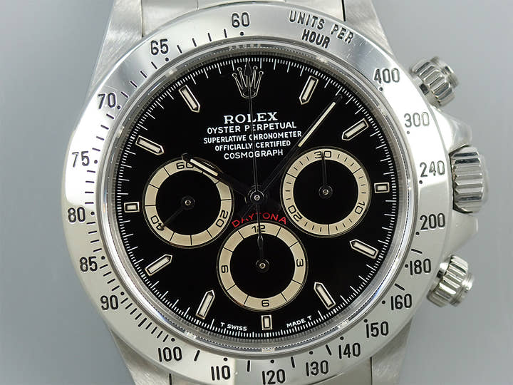 ロレックス デイトナ エルプリメロ Ref.16520 ステンレススチール ブラック文字盤