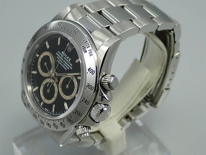 ロレックス デイトナ エルプリメロ Ref.16520 ステンレススチール ブラック文字盤