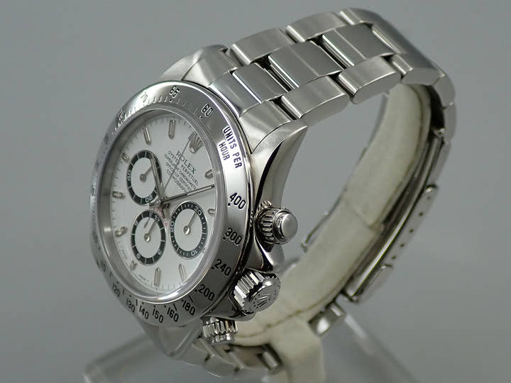 ロレックス デイトナ エルプリメロ Ref.16520 ステンレススチール ホワイト文字盤