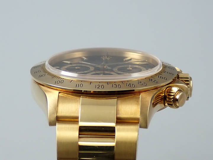 ロレックス デイトナ エルプリメロ Ref.16528 イエローゴールド ブラック文字盤