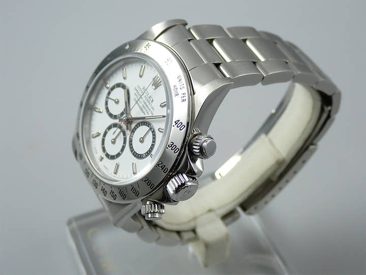 ロレックス デイトナ エルプリメロ Ref.16520 ステンレススチール ホワイト文字盤