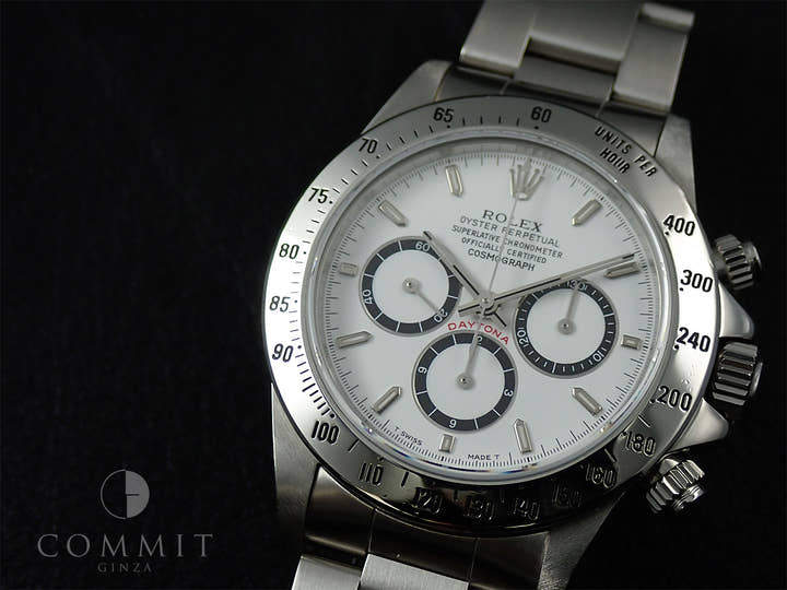 ロレックス デイトナ エルプリメロ Ref.16520 ステンレススチール ホワイト文字盤